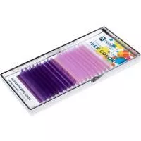 Цветные ресницы Extreme Look (Экстрим лук), light violet+violet